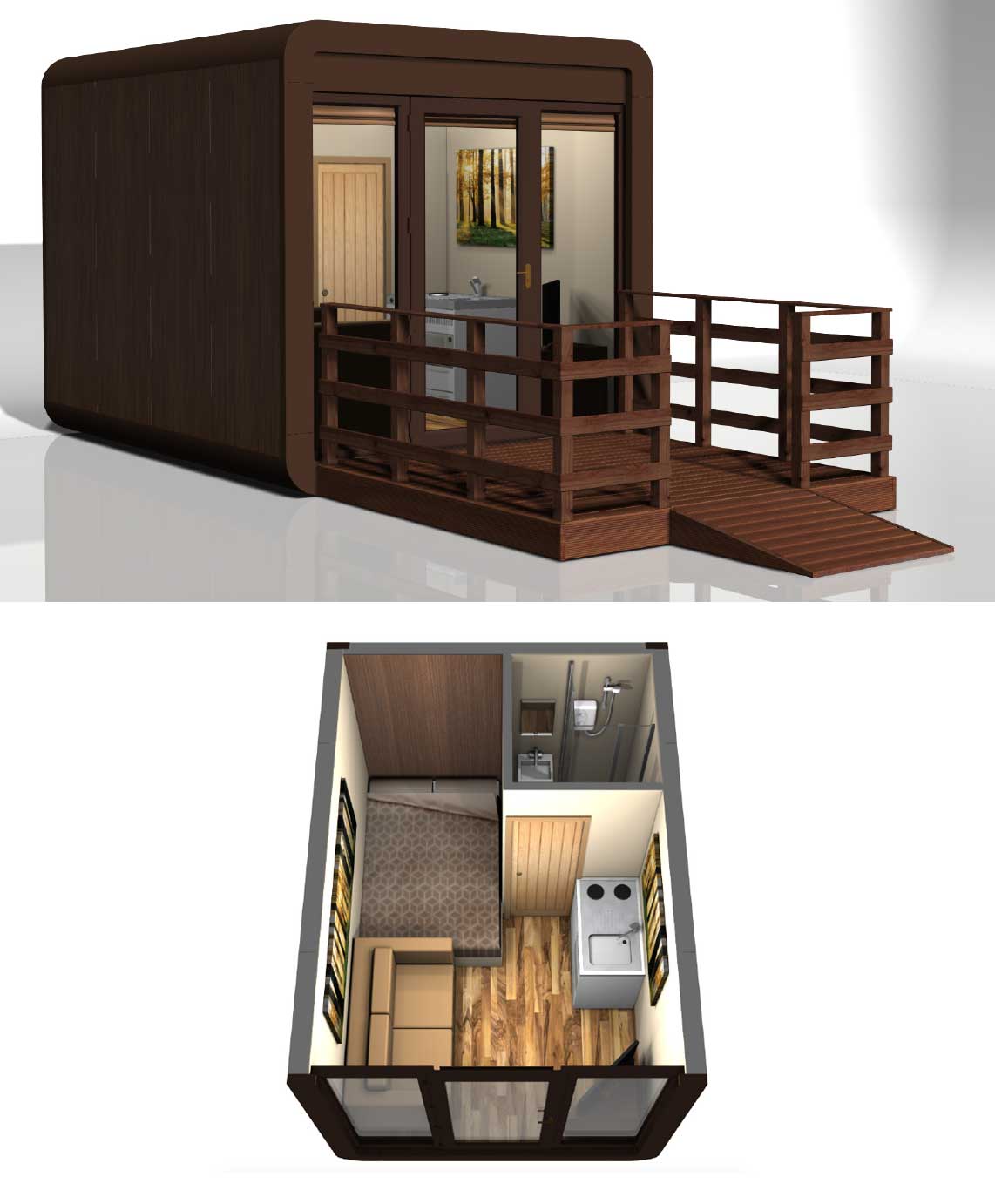 The Glamping Pod